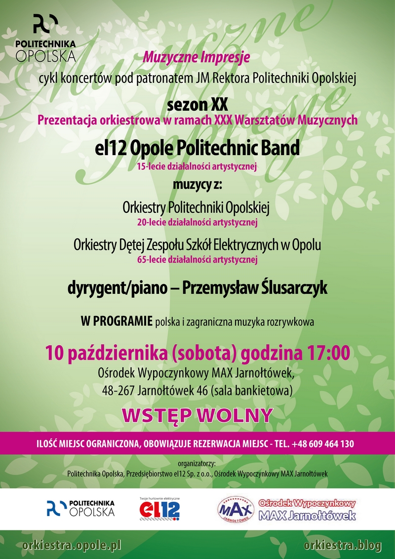 Muzyczne impresje - OW MAX Jarnołtówek, 10102026, godzina 17:00
