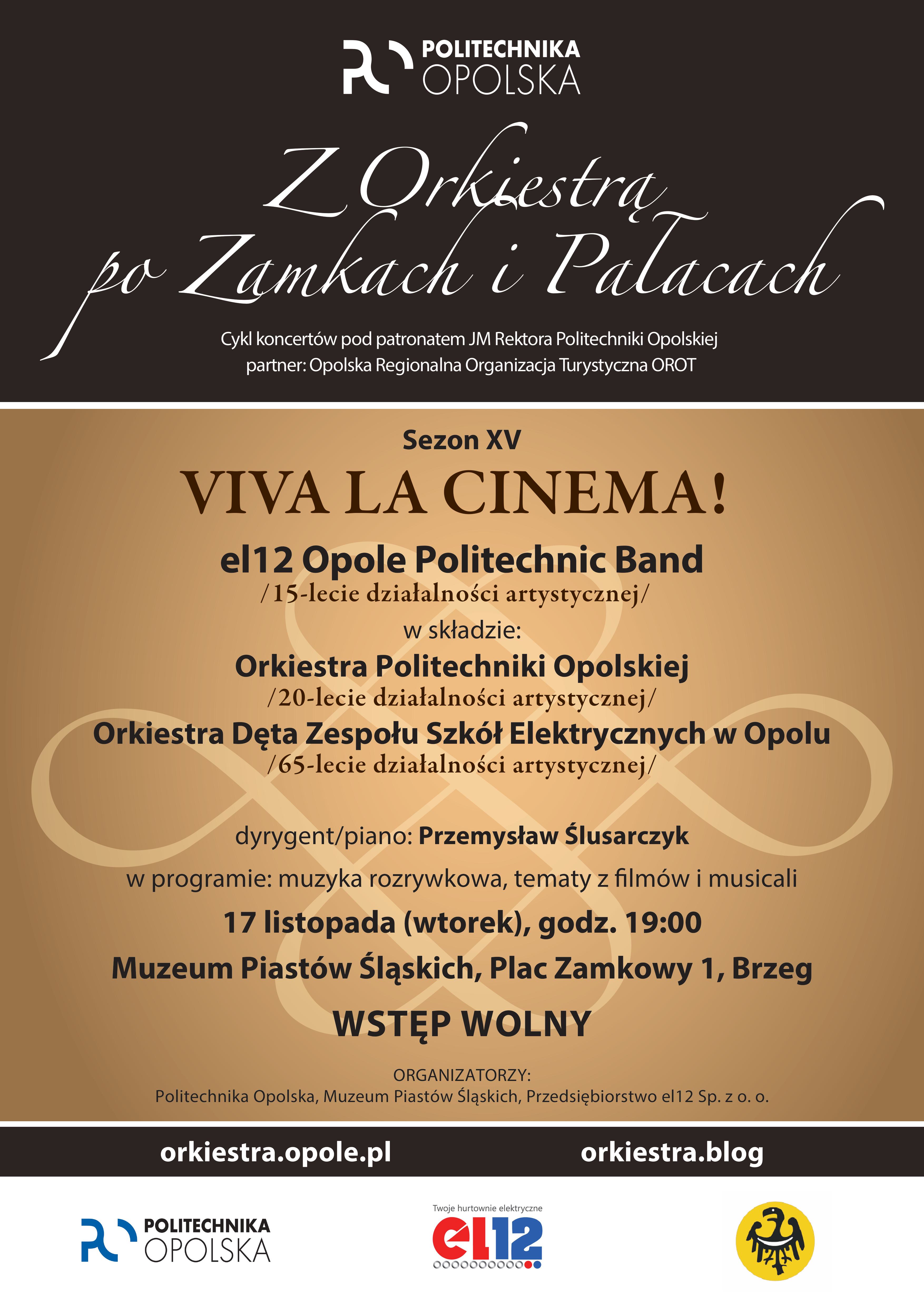 Z orkiestrą po zamkach i pałacach 17112026 Zamek w Brzegu